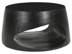 Clearance Artistiq Living Ronde Salontafel Khaleel Mangohout, 75cm