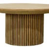 New Livingfurn Ronde Salontafel Lausanne Teakhout, 80cm