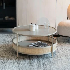 Online ZILT Ronde Salontafel Maddie Rotan