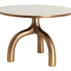 Hot Light & Living Ronde Salontafel Mello kleur Brons