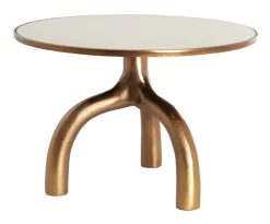 Hot Light & Living Ronde Salontafel Mello kleur Brons