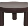 New Brix Ronde Salontafel Niko 85cm, kleur Rust Sand