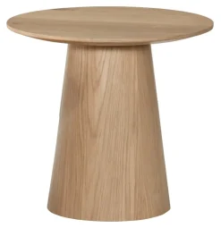 New Livingfurn Ronde Salontafel Novero Eiken, 50cm