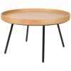 Zuiver Ronde Salontafel Oak Tray Eikenhout, 78cm