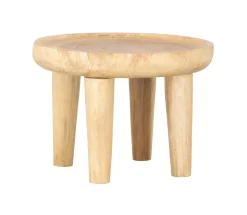 Best MUST Living Ronde Salontafel Plato Suarhout, 50cm