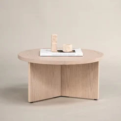 Online Nohr Ronde Salontafel Tammera MDF, kleur Whitewash