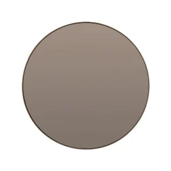 Outlet Light & Living Ronde Spiegel Espejo 116cm, kleur Bruin