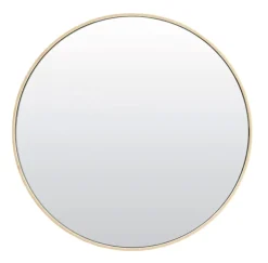 Hot Light & Living Ronde Spiegel Espejo 70cm, kleur Crème Cru00e8me