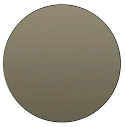 Online Light & Living Ronde Spiegel Espejo glas Smoke