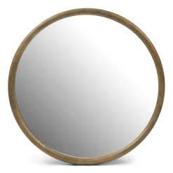 Discount Rivièra Maison Ronde Spiegel Isola Iepenhout, 120cm