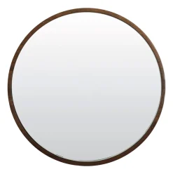 Hot Light & Living Ronde Spiegel Mamali Mangohout
