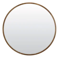 Hot Light & Living Ronde Spiegel Mamali Mangohout