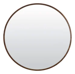 Hot Light & Living Ronde Spiegel Mamali Mangohout
