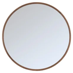 Clearance LABEL51 Ronde Spiegel Oliva Eiken, 90cm