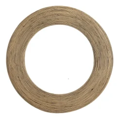 Clearance Light & Living Ronde Spiegel Piedre Rotan Bruin