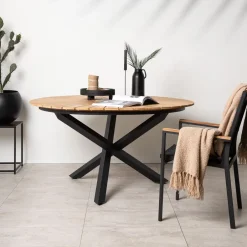 Best Nohr Ronde Tuintafel Constantina Teakhout, 140cm