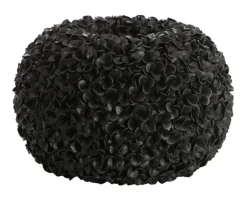 Light & Living Ronde Vaas Phylia kleur Mat Zwart