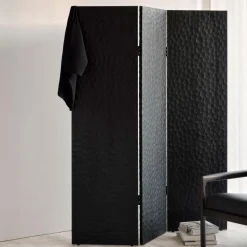 Best Ethnicraft Roomdivider Chopped Gevernist Mahoniehout, 150cm, kleur Zwart