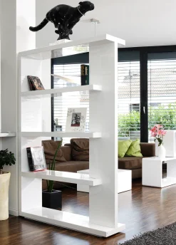 Artistiq Living Roomdivider Johnathan, 180 x 128 x 30cm, kleur Wit