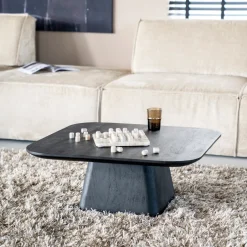 Clearance Eleonora Salontafel Aron Mangohout, 80 x 80cm