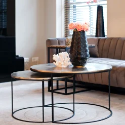 Best Richmond Interiors Salontafel Asher Set van 2 stuks