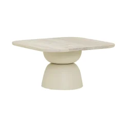 Hot Tower Living Salontafel Barza Mangohout, 80 x 80cm