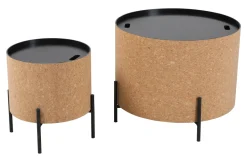 Hot Artistiq Living Salontafel Carlyle Kurk, Set van 2 stuks