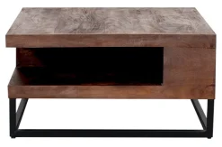 Sale LABEL51 Salontafel Cube Mangohout, 80 x 80cm