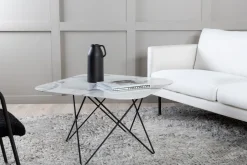 New Nohr Salontafel Dominique Marmerlook, 80 x 80cm