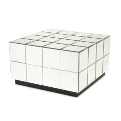 Clearance By-Boo Salontafel Flectron Glas, 60 x 60cm