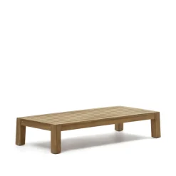 Clearance Kave Home Salontafel Forcanera hout, 153 x 76cm Teak
