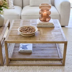 New Rivièra Maison Salontafel Fraser Island Eikenhout, 90 x 90cm