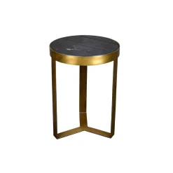 Sale Livingfurn Salontafel Glennis kleur Zwart/Goud Zwart / Goud