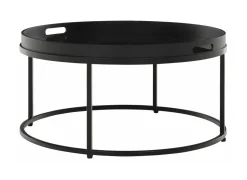 Sale MUST Living Salontafel Golden Fiber kleur Zwart