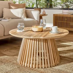 Outlet Kave Home Salontafel Jeanette Ø80cm