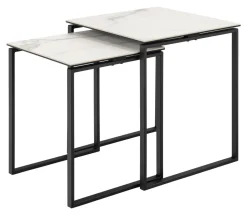 Sale Bendt Salontafel Lone Keramiek, Set van 2 stuks