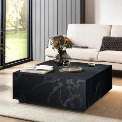 Online Artistiq Living Salontafel Marlenne Marmerlook 90 x 90cm