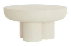 Online Light & Living Salontafel Mizuho 70cm, kleur Crème Cru00e8me