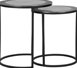 Outlet LABEL51 Salontafel Pair Set van 2 stuks Grijs