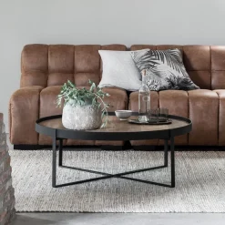 Outlet DTP Home Salontafel Pluto Teakhout, kleur Naturel