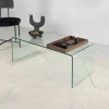 New Nohr Salontafel Rockwell Glas, 110 x 50cm