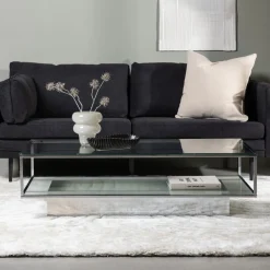Clearance Nohr Salontafel Sheema Glas, 130 x 60cm