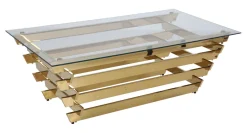 Sale Artistiq Living Salontafel Sheneka Glas, 130 x 70cm