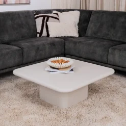 Clearance By-Boo Salontafel Siminto 80 x 80cm, kleur Beige