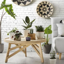 Online Kave Home Salontafel Tenda 80cm Naturel