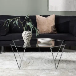 New Nohr Salontafel Torrian Glas, 100 x 100cm