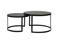 Light & Living Salontafel Trelo Set van 2 stuks, kleur Antiek brons