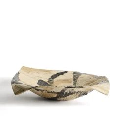 Outlet Kave Home Schaal Dirva Keramiek Bruin