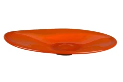 Discount Dutchbone Schaal Gable Glas, kleur Oranje
