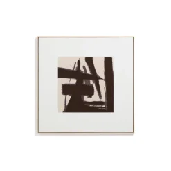 Sale Kave Home Schilderij Arilan 100 x 100cm Bruin